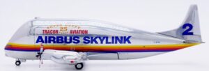 JC Wings 1:400 Airbus Skylink Boeing 377SGT-201 Super Guppy "Tracor Aviation 25 Years" F-BPPA (XX40697)