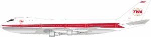 InFlight 200 1:200 Trans World Airlines (TWA) Boeing B747-100 N93118 (IF741TW0826P)