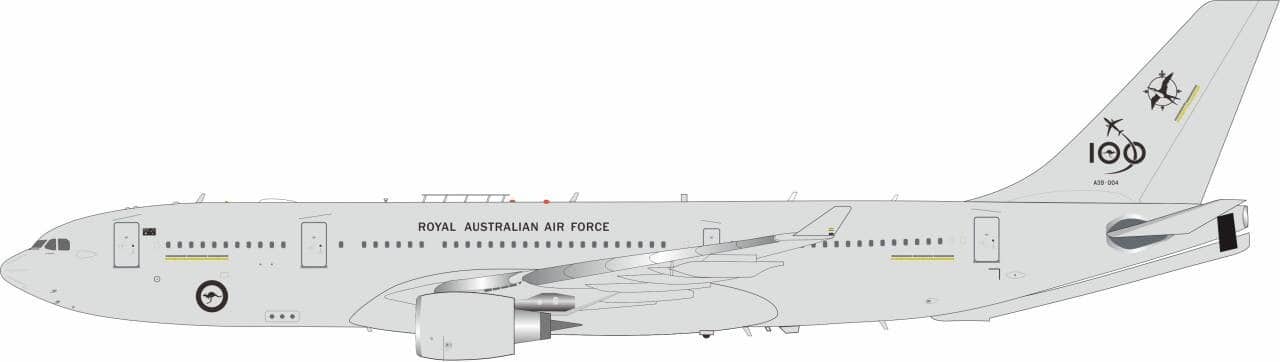 InFlight 200 1:200 Royal Australian Air Force (RAAF) Airbus KC-30A (A330-200 MRTT) "100 Years" A39-004 (IFKC30RAAF004)