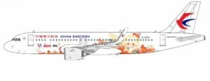 NG Models 1:400 China Eastern Airlines Airbus A320neo "Pop Mart DIMOO" B-32EP (NG15081)