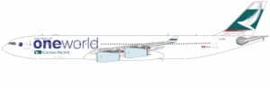 NG Models 1:400 Cathay Pacific Airbus A340-300 "OneWorld" B-HXG (NG65001)