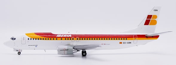 JC Wings 1:200 Iberia Boeing B737-400 EC-GBN (XX20741)