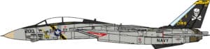 JC Wings Military 1:72 United States Navy (USN) Grumman F-14A Tomcat, VF-84 "Jolly Rogers" 160393 (JCW-72-F14-027)