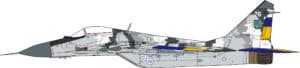 JC Wings Military 1:72 Ukrainian Air Force Mikoyan MiG-29 Fulcrum, Ukraine, 2023 "76 White" (JCW-72-MG29-017)