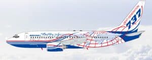 SQ Wings 1:200 Boeing Aircraft Company Boeing B737-700 “House Colours - Flaps Up” N1791B (L2142)