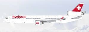 SQ Wings 1:200 Swiss McDonnell Douglas MD-11 "Nadelhorn - Flaps Down" HB-IWE (L2213FD)