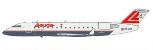 JC Wings 1:400 Lauda Air Bombardier CRJ-100LR OE-LRA (LH4441)