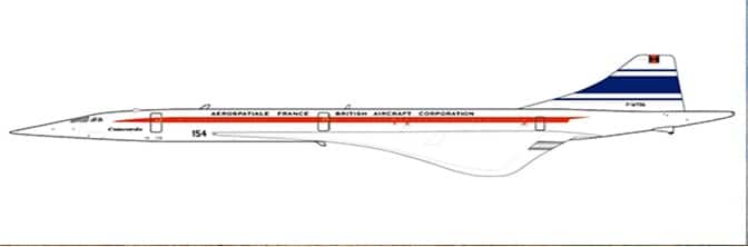 JC Wings 1:400 Aerospatiale Concorde 02 “House Colours” F-WTSA (UX4008)