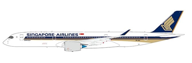 JC Wings 1:200 Singapore Airlines Airbus A350-900ULR "Flaps Down" 9V-SGC (XX20877A)